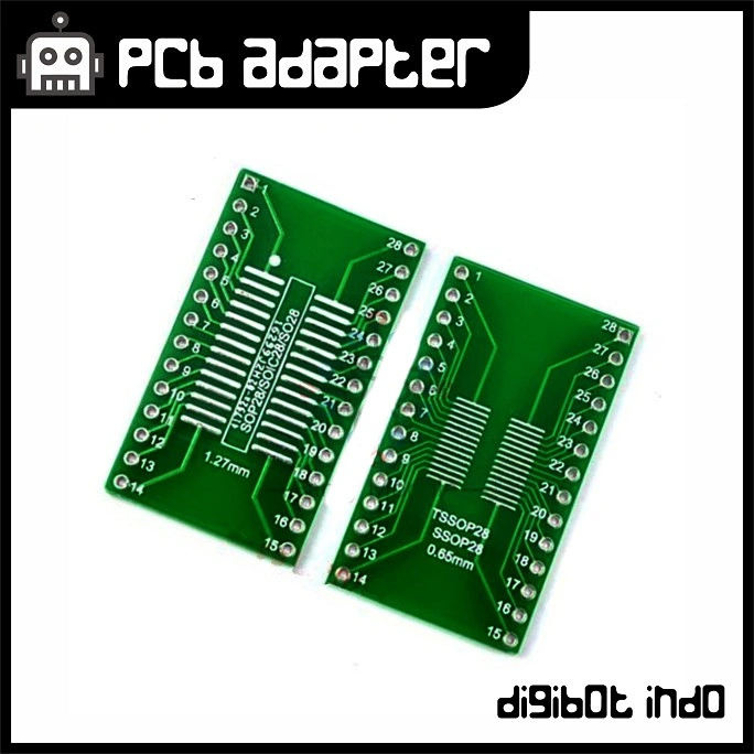 ‌PCB Adapter SOP28/SSOP28 to DIP28