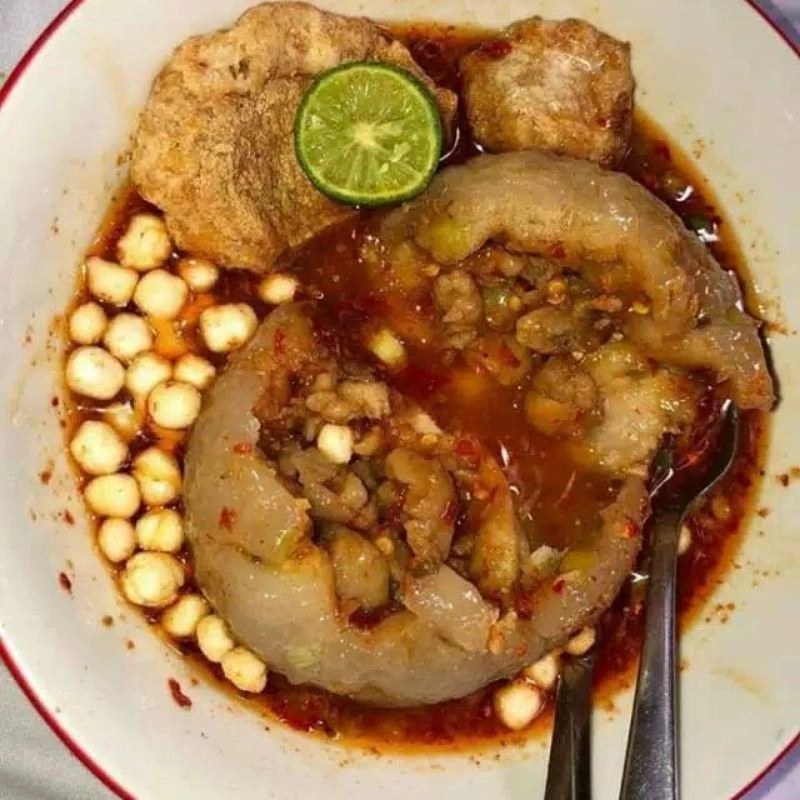 Baso Aci Besar Isi Jando Tetelan Sapi | Jumbo | Makanan Instan Halal | Kemasan vacum