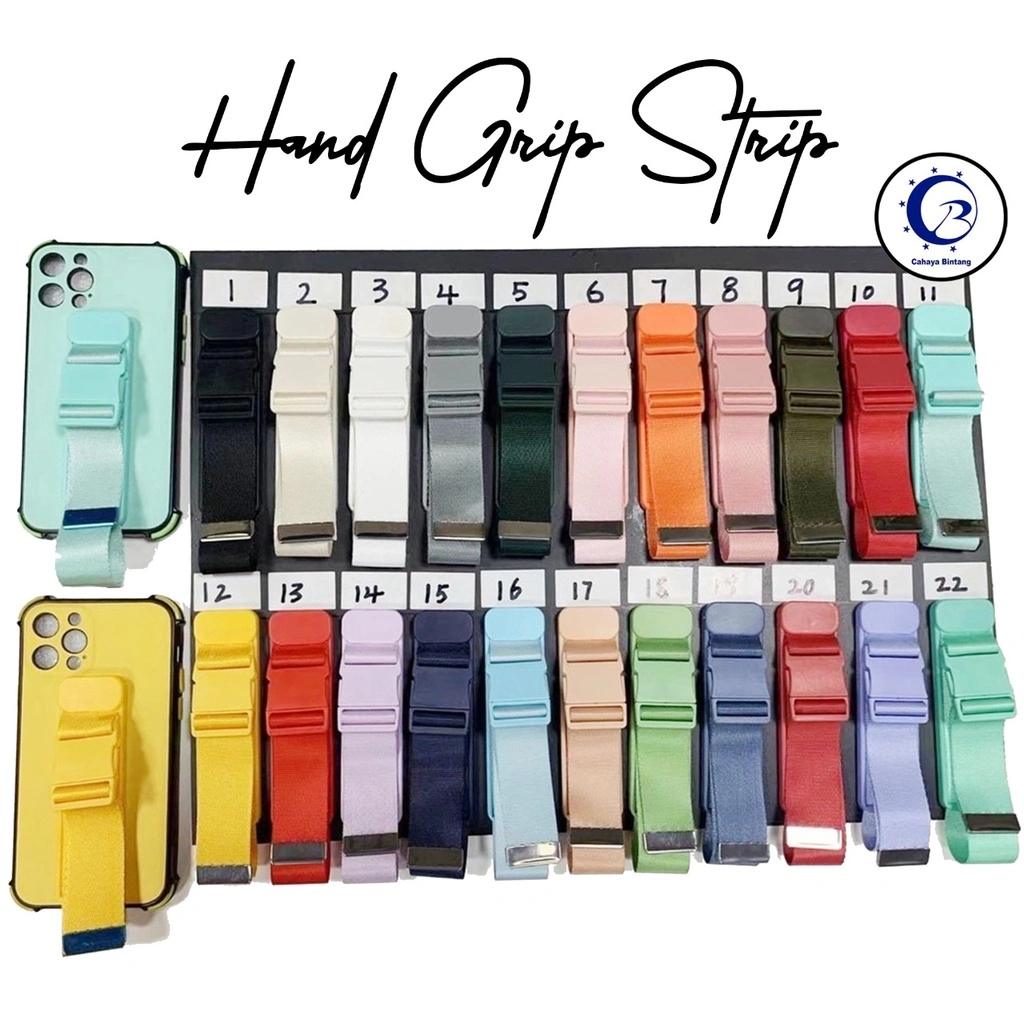 HAND GRIP STRIP Hand Grip Stand / holder handphone popsocket griptok gurita ring stand gantungan hp