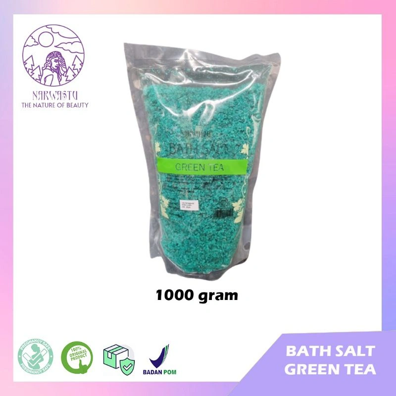 Bath Salt Narwastu Greentea 1kg