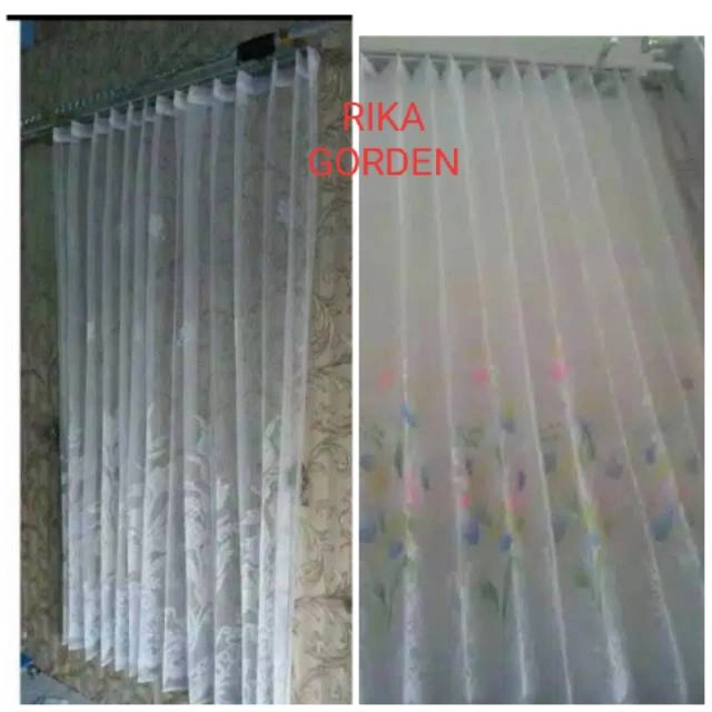 Gorden Vitras tipis Gordeng brukat hordeng