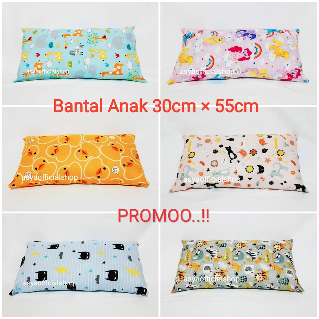 Bantal Anak Karakter Untuk Umur 1 - 10 Tahun