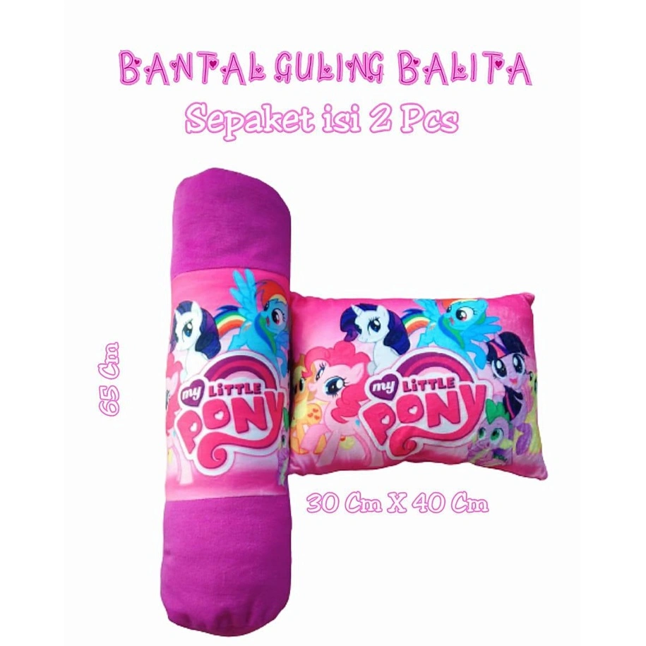 bantal guling anak balita kuda poni