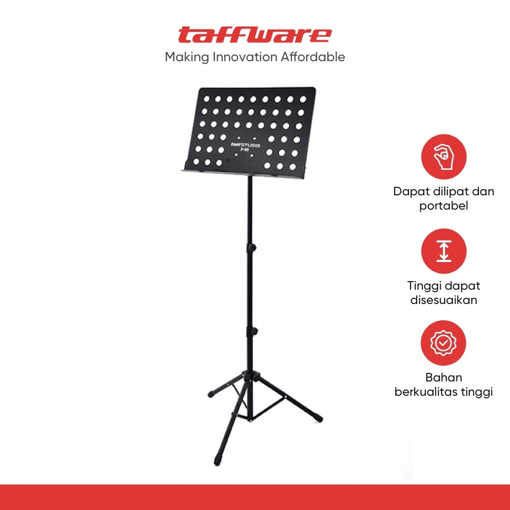 TaffSTUDIO Stand Partitur Sheet Musik - P-06