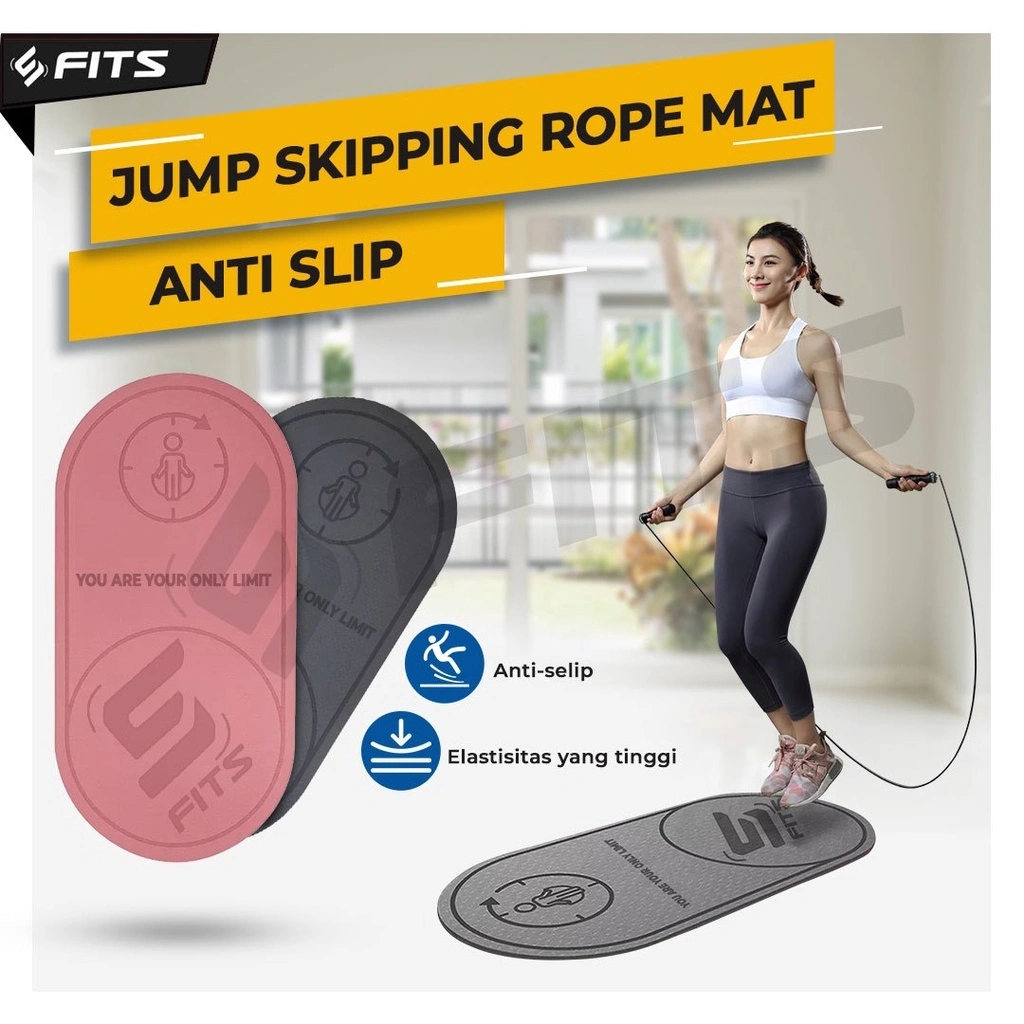 SFIDN FITS Jump Skipping Rope Mat Anti Slip | Impact Protection