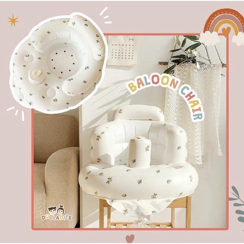 Duo baloon chair/ kursi anak pelampung balon
