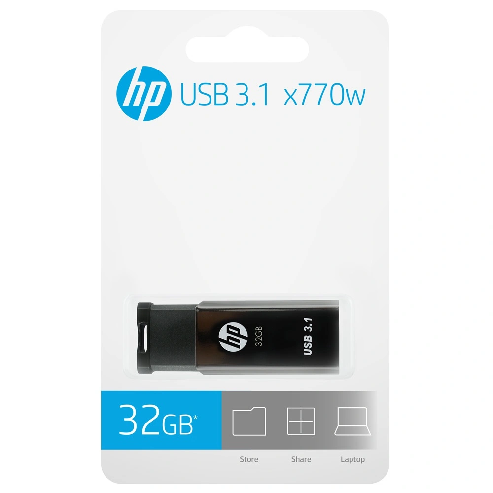 USB FLASHDISK HP X770W - 32GB USB 3.1 ORIGINAL GARANSI 2 TAHUN