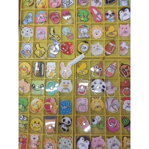 I ring stand NEW karakter lucu untuk stent hp gambar TERlengkap Iring Tebal