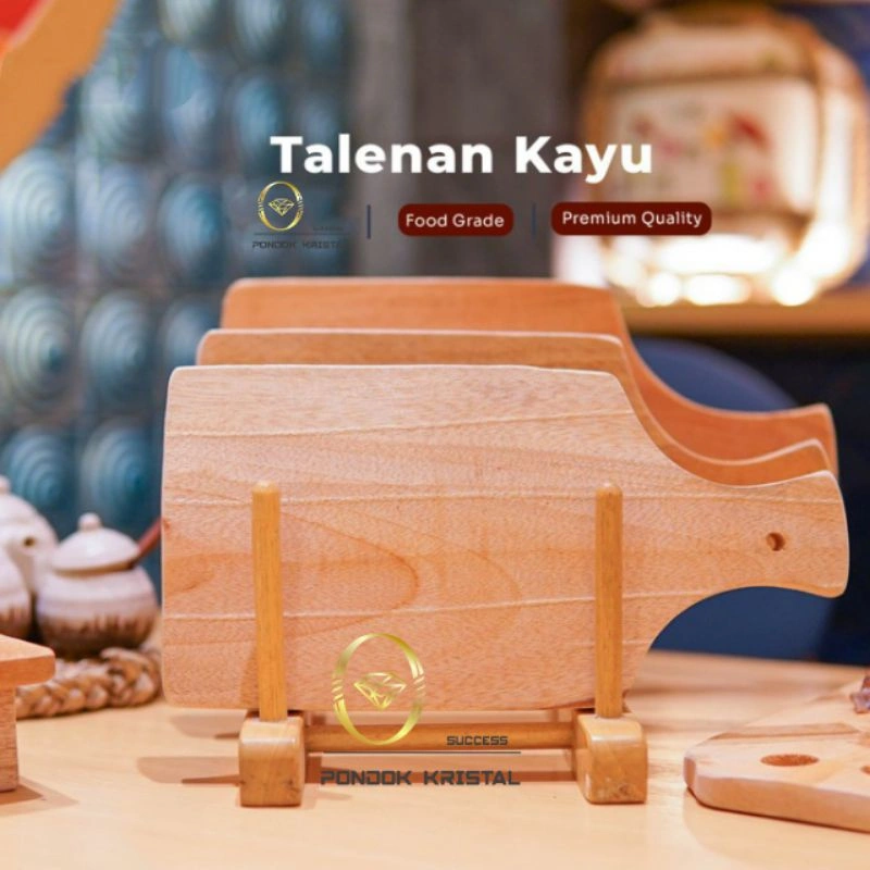 Talenan Kayu Premium Quality / Damparan potong