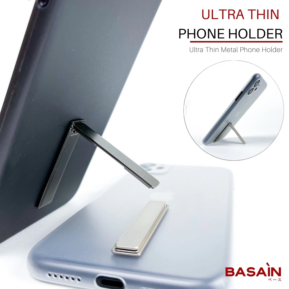 Mini Ultra Thin Metal Phone Holder BASAIN Original KickStand