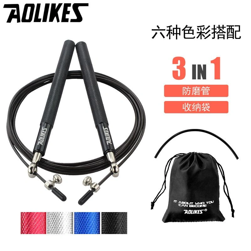 [ JD Store ] Skipping Speed Rope Premium Aolikes Original Strap Tali Adjustable Crossfit Profesional Include Mini Bag Skipping Alumunium Pvc Steel Wire High Quality JUMP ROPE AOLIKES