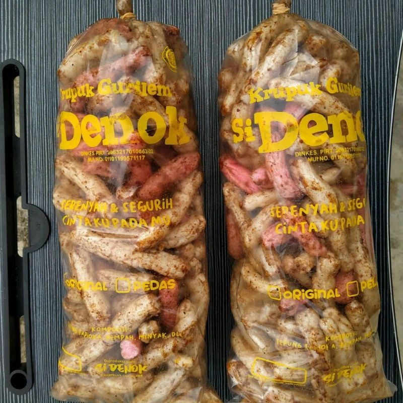 Kerupuk Gurilem Cililin Makanan Ringan Cemilan Khas Bandung Jawabarat Snack Kiloan