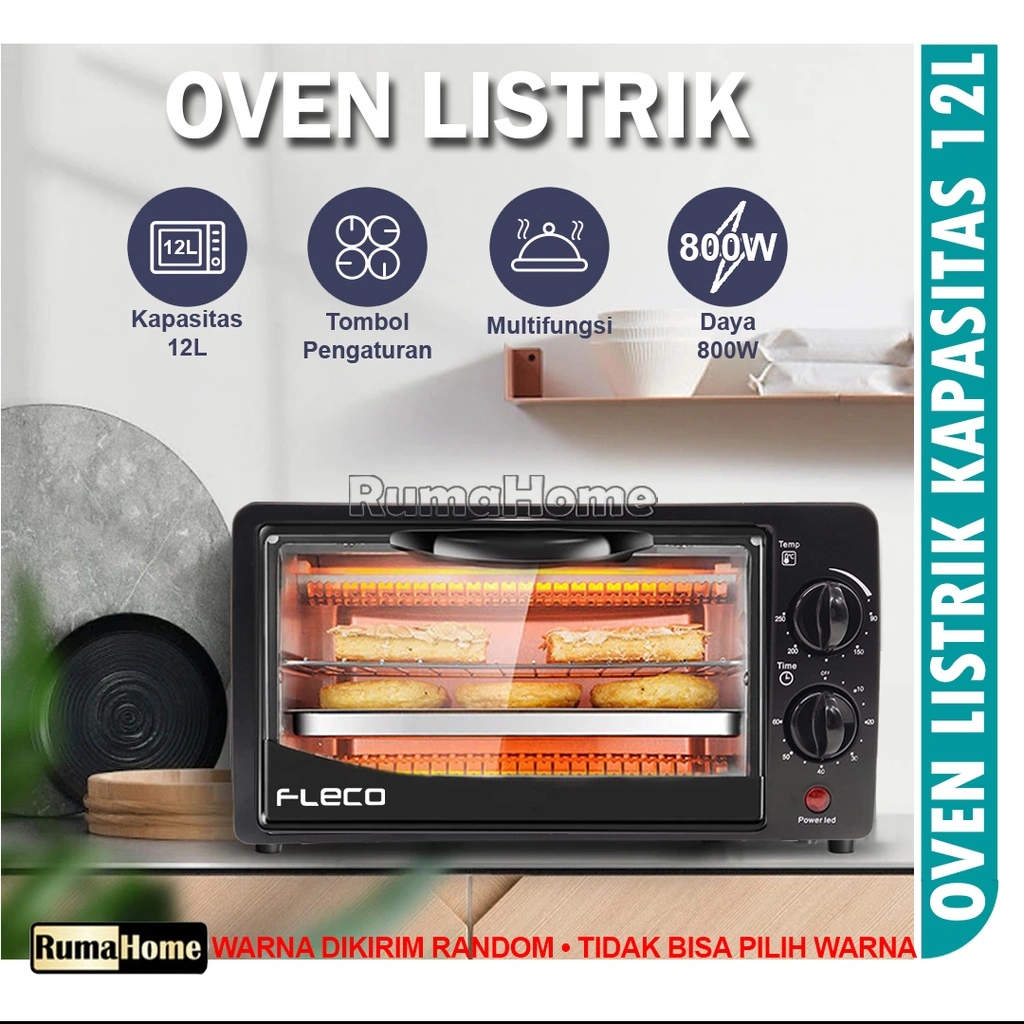 OVEN PEMANGGANG PENGAHANGAT MAKANAN DAGING KUE SOSIS KAPASITAS 12 LITER GARANSI 1 TAHUN