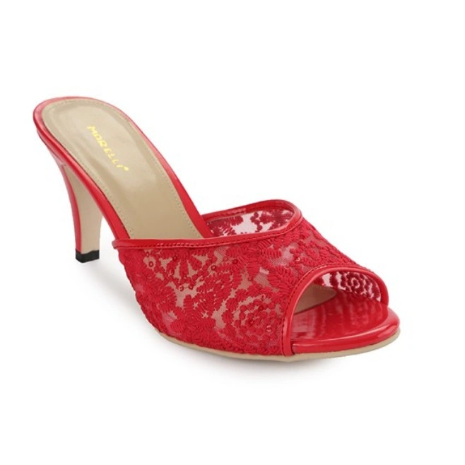 Marelli High Heels Sepatu Hak Tinggi Wanita Red - 0030