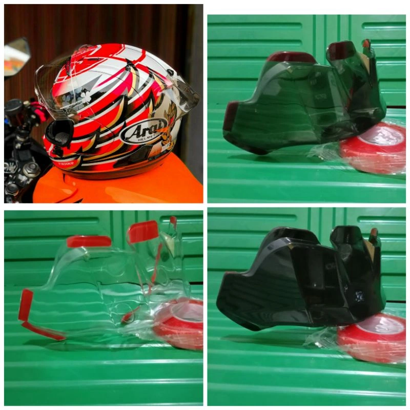 spoiler arai scot tsr ram4 rr5 rx7x