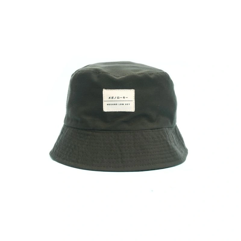 Megano Low Key Bucket Hat Army | Topi Bucket Premium Unisex Pria & Wanita | Warna Hijau Army