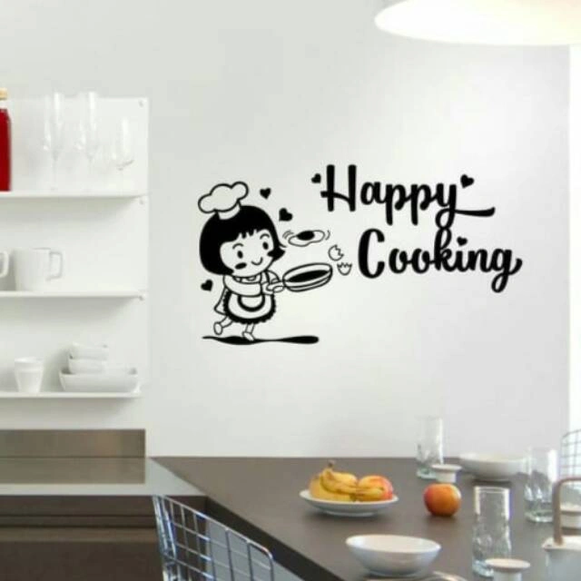 WALLSTICKER HAPPY COOKING