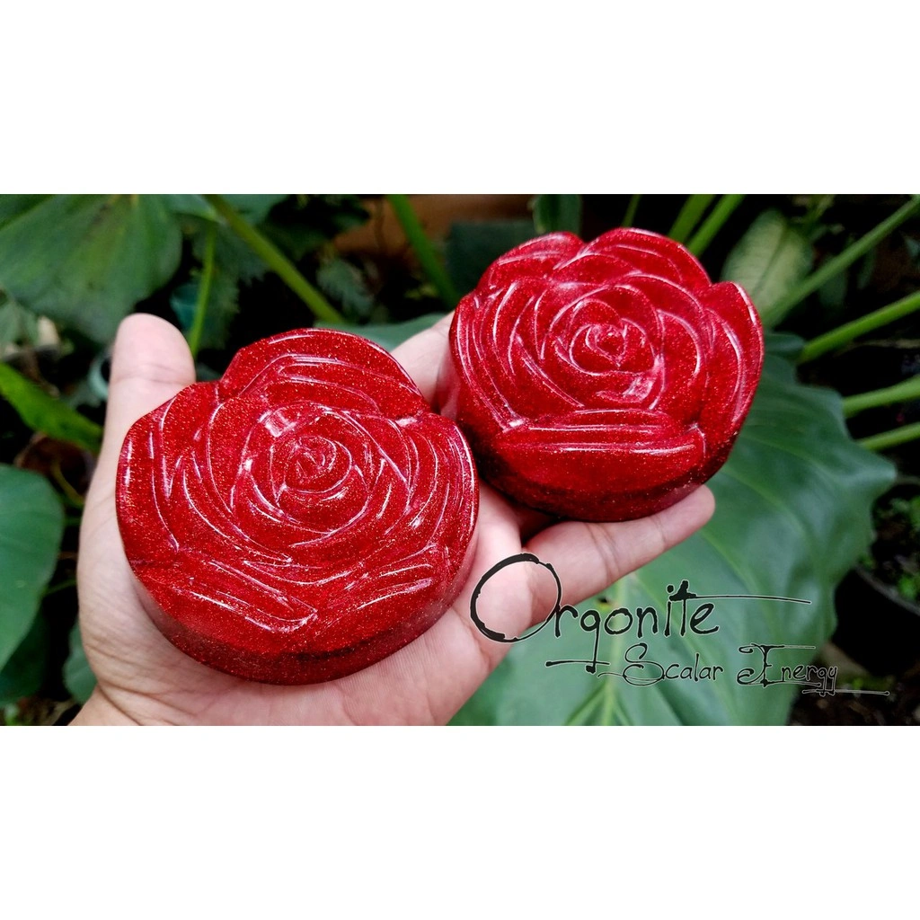 ORGONITE TOWER BUSTER ROSES TRIPLE POWER+ 7 CHAKRA