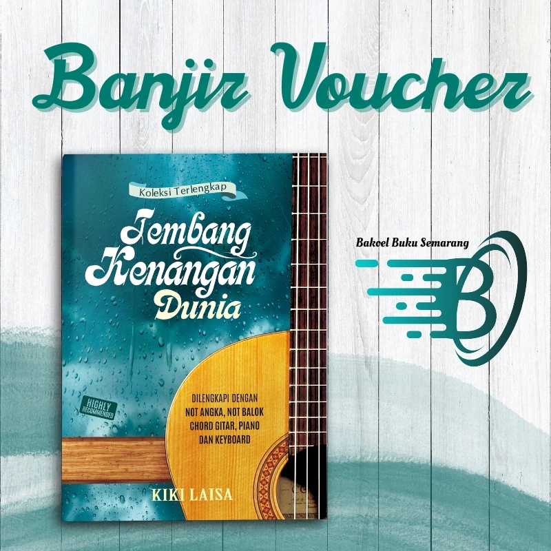 Buku Musik dan Lagu Koleksi Terlengkap Tembang Kenangan Dunia Partitur Not Balok dan Angka Bisa Dimainkan Dengan Piano, Keyboard Maupun Gitar