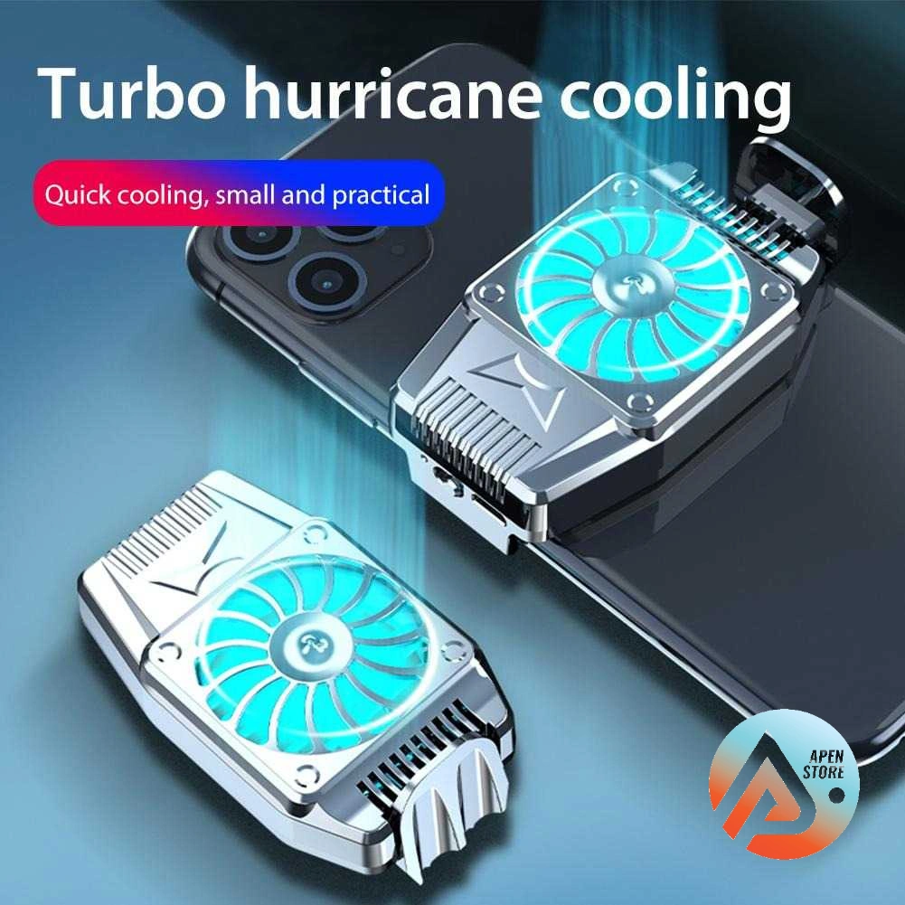 Smartphone Cooling Fan HP Kipas Pendingin Radiator Handphone Gaming - H-15