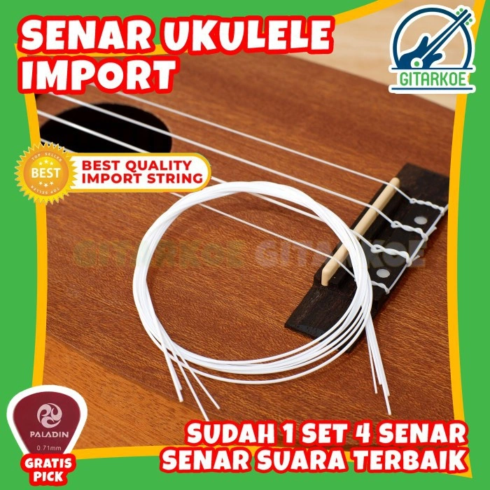 Senar Ukulele Nylon Senar Import Premium Quality Ukulele Strings