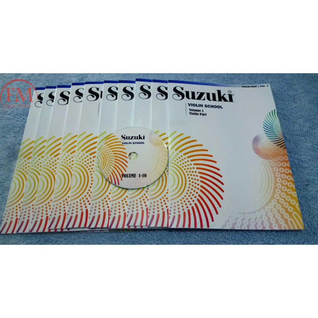 Buku Biola Suzuki Violin School Volume 1-10