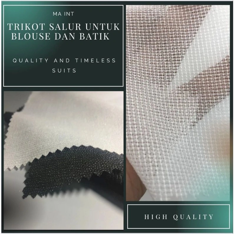 Kain Lem Trikot Salur Untuk Furing Batik Harga Meter