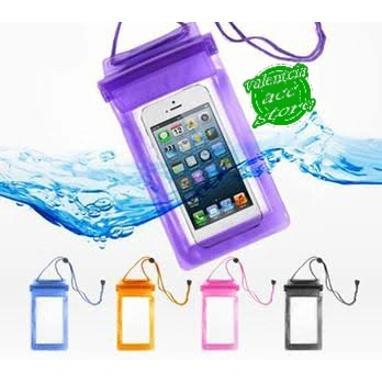 WATERPROFF CASE / PELINDUNG ANTI AIR POLOS UP TO 6.5 IN HANDPHONE