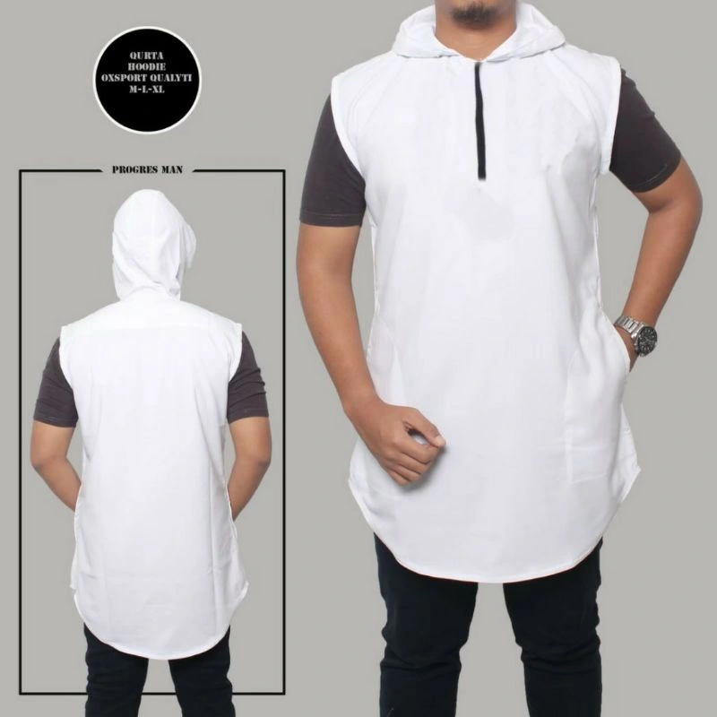 PROMO Rompi Shalat Hoodie Size M-XXL Termurah | Bahan Tebal