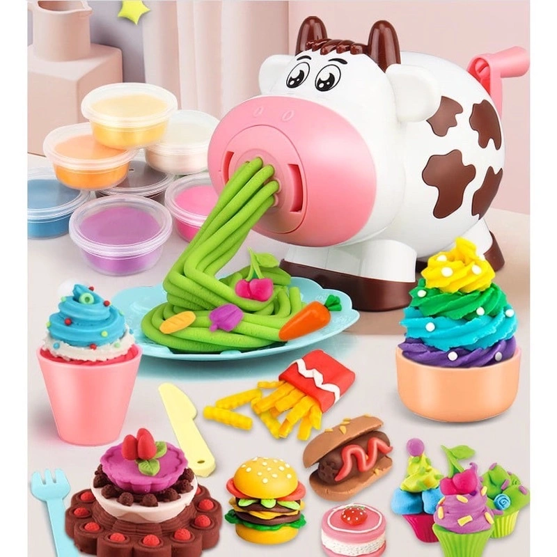 TERMURAH Dreamclay Cow Plastisin Playdoh / Mainan Clay Playdough / Mainan Cetakan pembuat mie / mainan edukasi anak 3 tahun