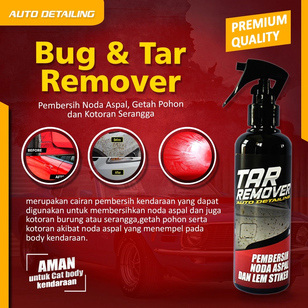 Pembersih Lem Sticker - Pembersih Aspal - Penghilang Getah Pohon - Tar Remover