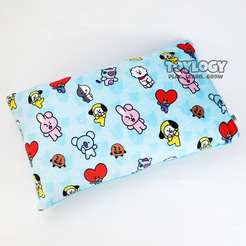 Bantal Sofa BT21 BTS Koya RJ Shooky Mang Chimmy Boy Band Korea Pink Biru