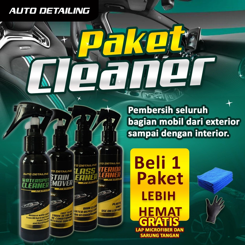 Pembersih Kaca Mobil / Interior Cleaner / Pembersih Jamur Body Mobil