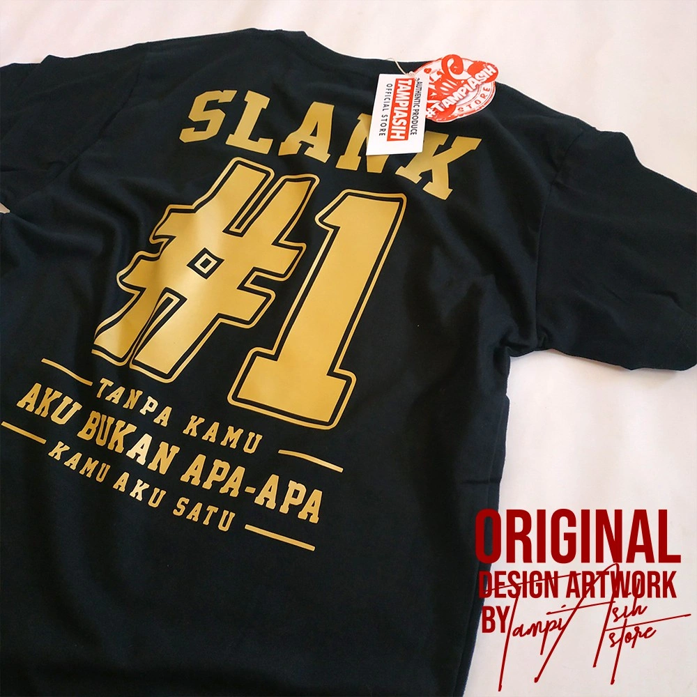 (BISA COD) SATU - LENGAN PENDEK - 100% ORIGINAL MADE IN SLANKERS - BAJU SLANK - KAOS SLANK