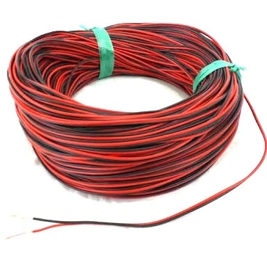 Termurah!!! Kabel Serabut isi 2 atau 2 jalur untuk Lampu Led Kolong, Tweeter Audio Mobil, Dll Harga Permeter