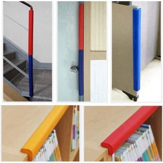 Pengaman Pinggiran Pinggiran Meja Karet Tebal Strip 2 Meter - Baby Safety Lemari Baby Safety Protector Strip Baby