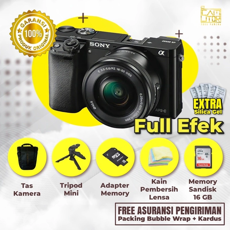 SONY A6000 PALING MURAH BANYAK BONUSNYA
