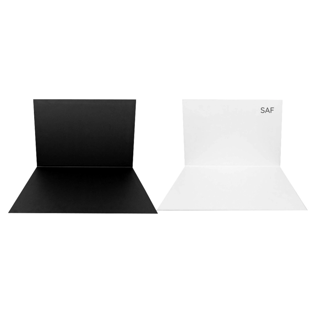 SAF Alas foto lipat PUTIH / HITAM polos / background backdrop photo waterproof latar belakang photography studio photo