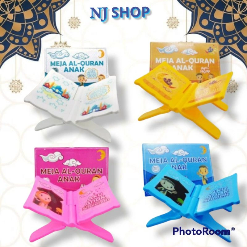 MEJA AL-QUR'AN ANAK (REKAL) - 4 PILIHAN WARNA