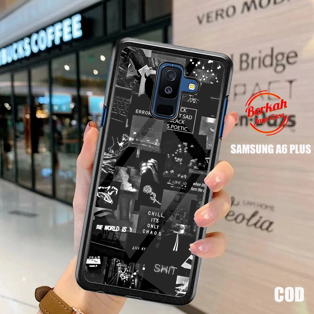 Case SAMSUNG A6 PLUS Casing SAMSUNG A6 PLUS case TMBLR AESTHE Case hp kondom hp case aesthetic case anime case karakter case terbaru casing anime Kondom Hp Casing terbaru casing aesthetic softcase macaron Berkah Case