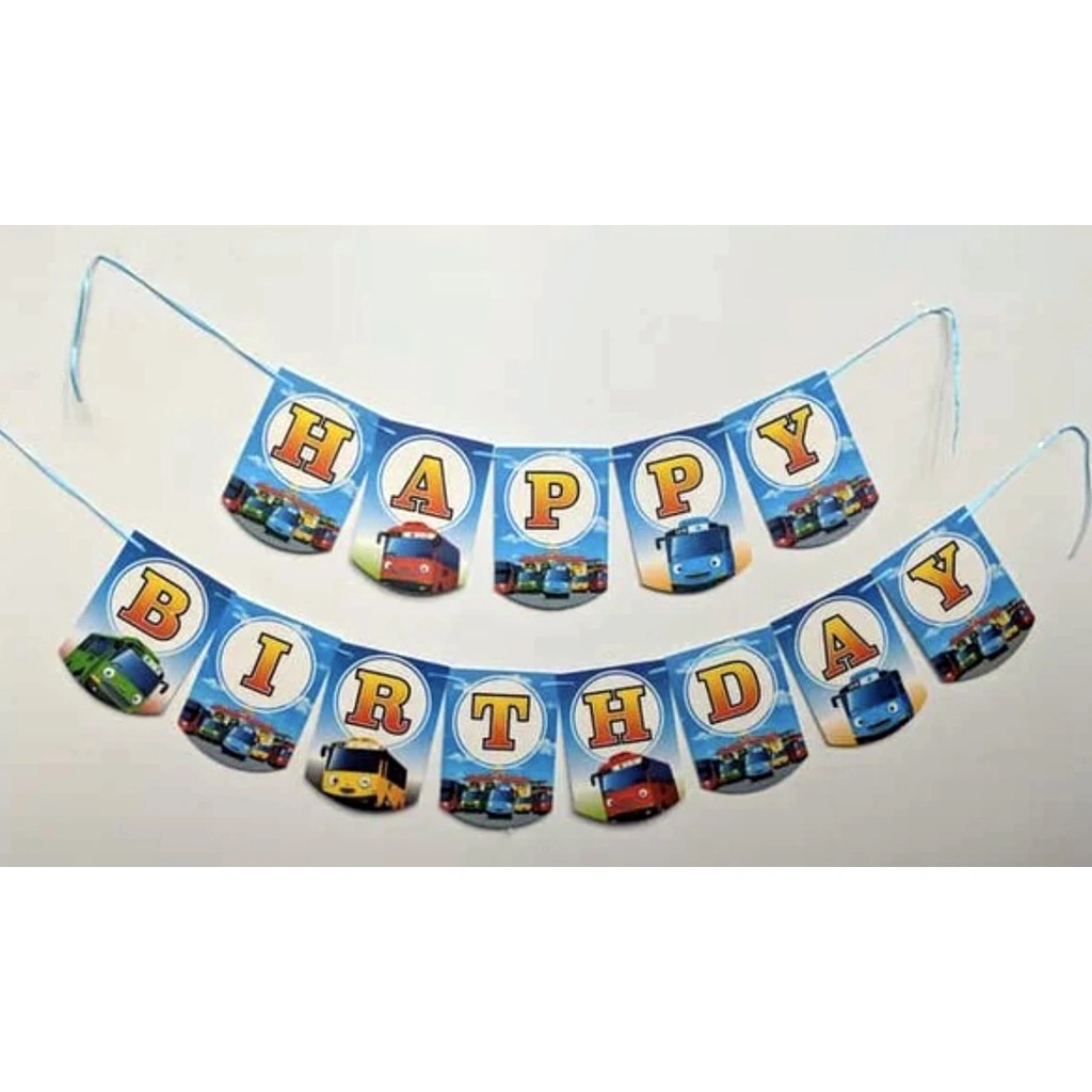 Banner HBD Karakter Tayo