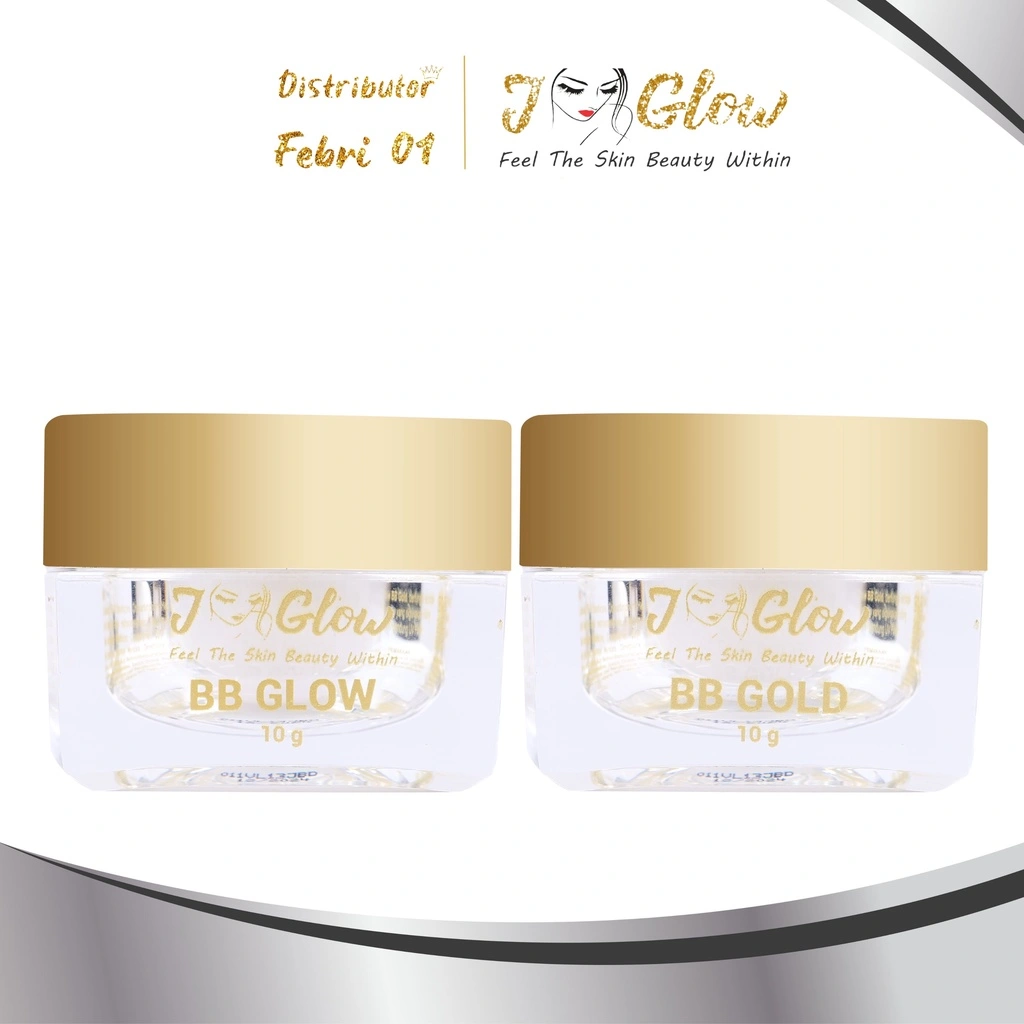 Jglow skincare BB cream glowing menjaga paparan sinar UV 10gr