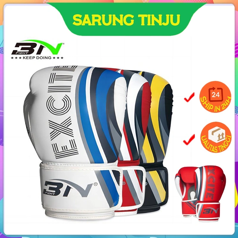 Sarung Tinju BN / Sarung Tangan Latihan Tinju / MMA / Sarung Tangan Muaythai / Boxing Gloves Men Women