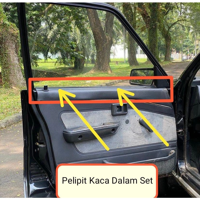 Pelipit Kaca Dalam Starlet Kotak