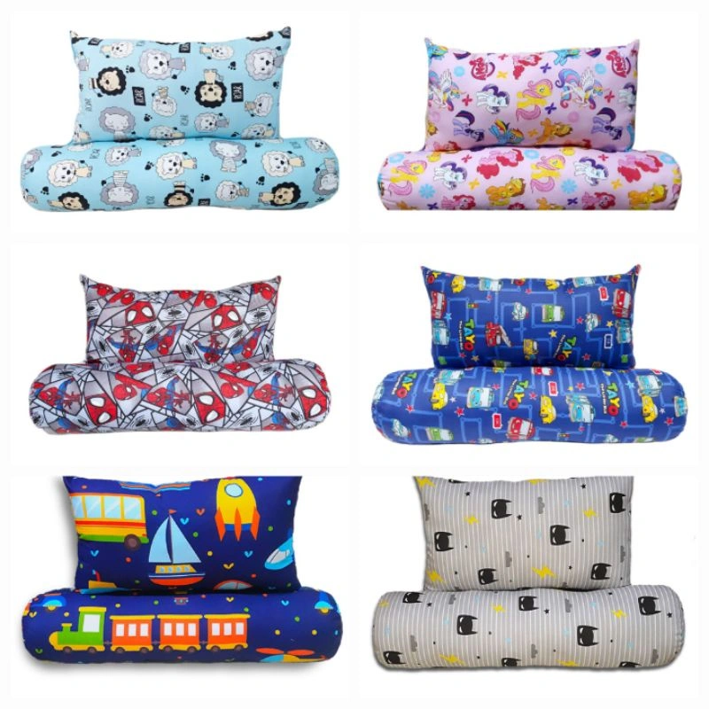 THR Set Bantal Guling Karakter Untuk Anak Umur 1 - 8 Tahun