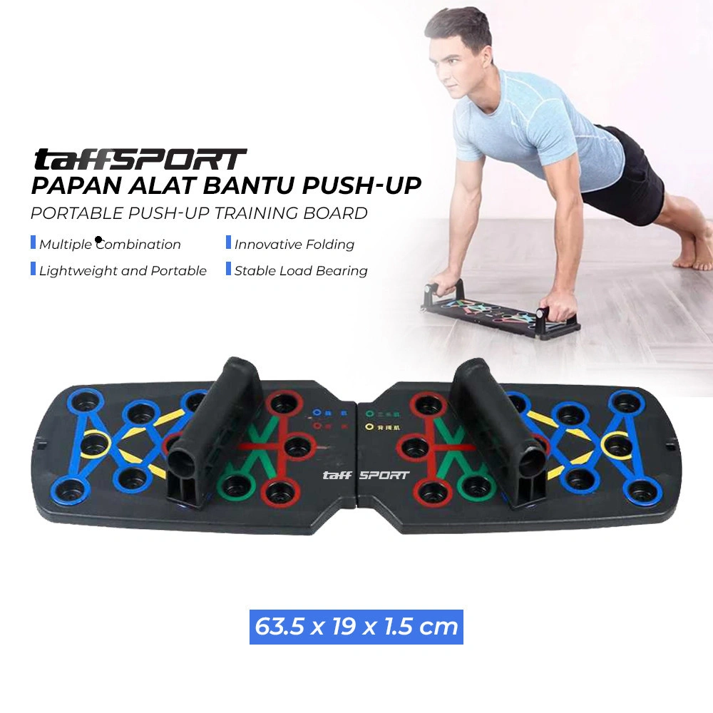 Papan Alat Bantu Push-up Training Board Portable
