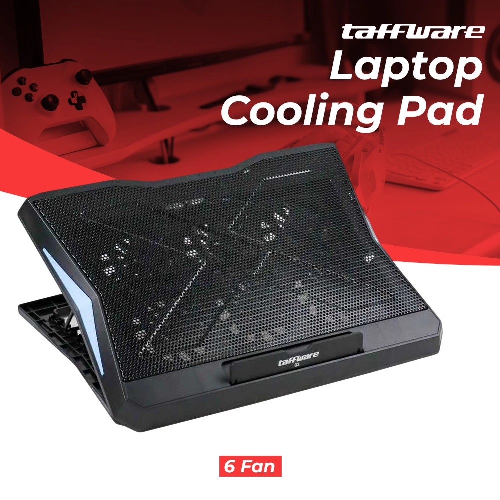 Taffware MC Gaming Cooling Pad Laptop 6 Fan - Q3