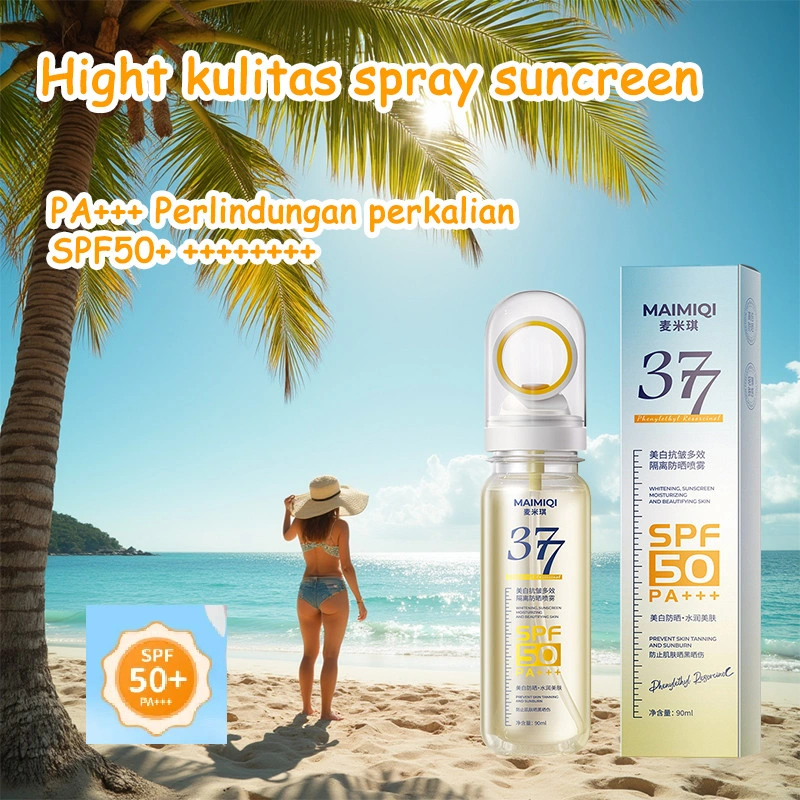 All Day Light Sunscreen Mist  Mainiqii Sun Block Melemabakulit SPF50 PA+++ Sunscreen Spray UV Mist Tone Up Sun Shield Sunscreen