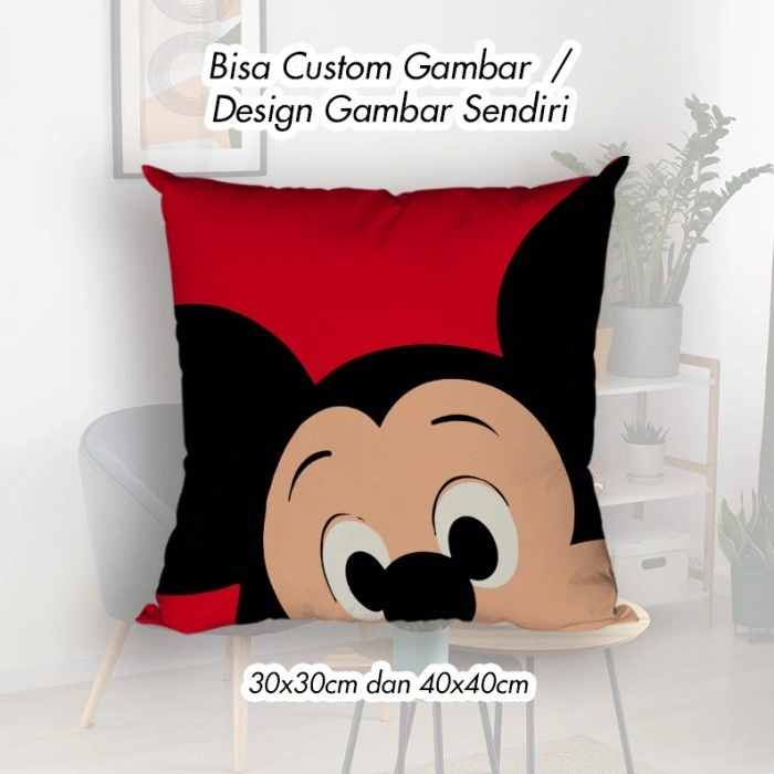 DISNEY Mickey Mouse 002  - ini bukan link Bantal Custom, Tapi bisa Custom Bantal/ Bantal Sofa/ Bantal Dekorasi