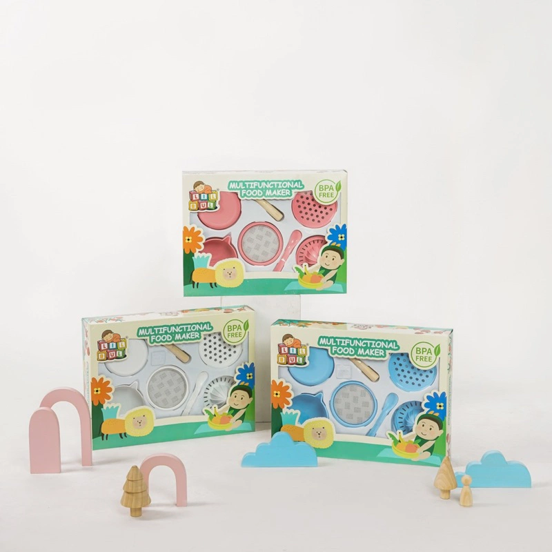 Lilbul Multifunctional Food Maker / Lilbul Feeding Set Food Maker 7 in 1 / Food Maker / Peralatan MPASI bayi /